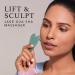 RAS LUXURY OILS Jade Gua Sha Face Lifting Massager - Sculpt Jaw Reduce Puffiness & Wrinkles Spa Acupuncture Tool - Relax Face Muscles - Buy Online on GoSupps.com