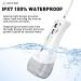 Premium Water Dental Flosser - Portable Rechargeable Oral Irrigator with 7 Tips 4 Modes IPX7 Waterproof 320ml Tank - Ideal for Travel (White - Buy Online on GoSupps.com