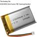 1000mAh 3.7V Battery Replacement for ASUS ROG Strix Fusion 700 Turtle Beach Stealth 700X/600X/600P/500P LucidSound LS15X JBL TOUR ONE & M2 Headsets - International Shipping Available - Buy Online on GoSupps.com
