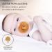 Natursutten 0-6 Months Butterfly Shield Pacifier | Orthodontic Nipple | Natural Rubber | BPA-Free | Made in Italy - Buy Online on GoSupps.com