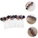 Ipetboom hairpin comb headband the photo comb diamond Glass wild European and American wedding hair pearl hair side comb hair accessories wedding hair comb prom Wedding dress hair - Buy Online on GoSupps.com