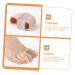 Gleavi Two Hole Toe Separator 4pcs - Silicone Bunion Guard & Nail Art Stand - Foot Care Supplies for Men and Women - Assorted Color - Buy Online on GoSupps.com