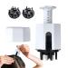 Getewily hair oil applicator scalp oil applicator scalp-head-fluid comb root ridge applicator bottle portable head massage device head-head skin massage brush for at home and on the go past + liquid head white version