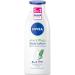 Nivea aloe & care body lotion (400 ml) body cream for dry skin with 5in1 care formula and deep care serum skin cream with aloe vera of natural origin 400 ml (1 Pack)