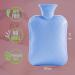 FORICOM Hot Water Bag with Cover for Pain Relief - 1.8L Classic Hot Water Bottle for Menstrual Cramp - Sky Blue - Buy Online on GoSupps.com