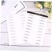 FOMIYES 2 Sheets Waterproof Stickers Black Stickers Makeup Eyebrow Sticker Eyebrow Stickers Modify 3d Tool - Buy Online on GoSupps.com