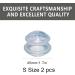 Silicone Cupping Set for Massage Therapy | Professional Transparent Massage Cups (2 x Small) - Buy Online on GoSupps.com