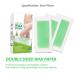 32 Gentle Wax Hair Removal Strips | Hypoallergenic Sustainable Facial Wax for Sensitive Skin & Bikini Areas - Ideal for Men & Women - Buy Online on GoSupps.com
