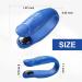 Magnetic Lymphatic Drainage Migraine Relief Acupressure Kit (2-Pack) - Blue - Buy Online on GoSupps.com