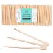 JoyJour Brow Wax Sticks Small Wax Spatulas Applicator Wood Craft Sticks for Hair Removal Eyebrow Lip, Nose Wax Applicator Sticks (100 Count)