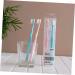 Mobestech 4-Piece Nylon Toothbrush Set with Dental Floss - Gum Care Toothbrushes for Adults & Pregnant Women - International Shipping Available - Buy Online on GoSupps.com