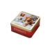 Stewart's - Festive Holiday Tin Filled with Luxury Fudge (100g) - Rich Creamy Decadent Velvety Indulgent Melt-in-your-mouth Buttery Smooth Luxurious Delectable Fudge 100g Festive Holiday Tin - Fudge