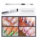 WOKOTO 6pcs Silver Metal Handle Nail Art Builder Brushes - 3D Pattern Design, Crystal Carve Brush - Detachable Set - Buy Online on GoSupps.com