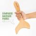 AIFEIVICO Wood Therapy Massage Tools & Dry Brush 2 Kit for Anti Cellulite Lymphatic Drainage | Body Brush, Massage Paddle, Gua Sha | Maderotherapy Set - Buy Online on GoSupps.com