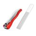 HCHGJKN Nail Clippers Nail Clippers Anti Splash Fingernail Cutter Detachable Design Manicure Tools(Red)