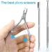 Sularpek 3-in-1 Cuticle Remover Tool Set - Professional Stainless Steel Nail Care Kit for Manicure and Pedicure - Buy Online on GoSupps.com