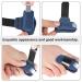 Healeved Toe Splint 2Pcs Set - Hammer Toe Straightener & Corrector for Crooked, Claw, Bent, Mallet Toe - Left Assorted Color - Buy Online on GoSupps.com