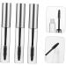 VINTORKY 10pcs Mascara Empty Tube Mascara Bottle Lip Gloss Bottle Eyelash Cream Tube Cosmetic Silver Plastic - Buy Online on GoSupps.com