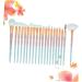 DOITOOL 20pc Eyebrow Brush Makeup Beauty Tools Unicorn Makeup Eye Shadow Brush Eyes - Buy Online on GoSupps.com