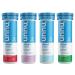 Nuun Sport: Electrolyte Drink Tablets Box of 4 Tubes (40 servings) Summer Mixed Pack Electrolyte Hydration Supplement