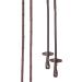 Buy SUNRIDE Swedish Bridle Oxford with Reins - Soft Genuine Leather & Fur Adjustable Anatomical Design for Ponies - Brown - Buy Online on GoSupps.com