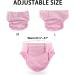 Cutieplusu Adult Fabric Diaper - Washable Adjustable Pocket Cover - Reusable Breathable Leak-Proof - Pink - Buy Online on GoSupps.com