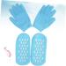 Healeved Gel Socks Moisturizing Toe Socks Moisturising Gloves Moisture Socks Gel Gloves and Socks Spa Gloves Socks for Heels Socks for Women Womens Socks Moisturizing Gloves Spa Socks Hand - Buy Online on GoSupps.com
