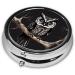 Late Night Owlround Pill Box | 3 Compartment Travel Pill Organizer | Portable Pill Box for International Travelers - Buy Online on GoSupps.com
