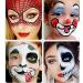Go Ho Cream Red Face Paint Stick (1.06 Oz) - Ideal for Halloween Cosplay, Joker Clown SFX Makeup - Waterproof Formula for Adults & Children - Buy Online on GoSupps.com