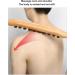 Wooden Massage Device with Muscle Roller | Manual Beech Wood Gua Sha for Lymphatic Drainage & Muscle Relief | Body Shaping Relaxation (21 Pearls) - Buy Online on GoSupps.com
