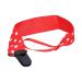 Buy Durable Foldable Pacifier Strap - 32 cm Non-Toxic Baby Pacifier Clip for Travel (Red Dot) - Buy Online on GoSupps.com