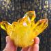Citrine Natural Citrine Cluster Rough Ore Degaussing Crystal Stone Aquarium Stone Ornaments Quartz Crystal Cluster Specimen (Size : 200g) - Buy Online on GoSupps.com