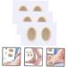Mikinona Callus Pads 3 Sheets Latex Corn Stickers Anti-wear Small Oval Stickers Anti-wear Feet Random Stickers 3 Sheets (Skin Color High Heel Protectors Foot Protectors for Feet - Buy Online on GoSupps.com