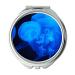 YENDOSTEEN Mirror Travel Mirror animals blue jellyfishes pocket mirror portable mirror