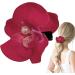 Hawaiian Flower Hair Clips - Orchid Hairpin Bohemia Barrette Headwear - Elegant Fake Headwear Hair Accessories Hawaii Flower Hair Clip Pins for Beach Seaside Holiday Red - Buy Online on GoSupps.com