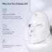 Red Light Mask for Face - 7-in-1 Colors Portable & Rechargeable Facial Skincare Device - Buy Online on GoSupps.com