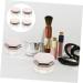 Mipcase 5pcs Box Powder Box Clear Cosmetic Case Bulk Makeup Small Loose Powder Case Travel Portable - Buy Online on GoSupps.com