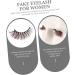 HONMEET 5Pairs Colorful Fake Program Eyelashes False Eyelashes For Women For Party Professional Makeup Natural Appearance Easy To Use 43x1cm as shown 1 - Buy Online on GoSupps.com