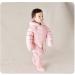 Famuka Baby Winter Warm Hooded Puffer Snowsuit in Pink - Size 18-24 Months - Buy Online on GoSupps.com