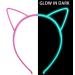 Suyegirl 6 Pcs Glow Dark Cat Ear Headbands for Girls - Halloween Hair Accessories - Buy Online on GoSupps.com