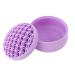 Niiyen Silicone Makeup Brush Stand MultiPurpose Beauty Tool Organizer Makeup Brush Storage Stand Silicone Makeup Brush Holder Painting Pen Brush Nail Clippers (Purple