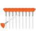 Exquisite Soft and Elastic Fan-Shaped Comfortable Facial Mask Brushes Facial Mask Applicator Brushes for DIY Facial Masks Beauty Salons - Buy Online on GoSupps.com