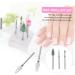 POPETPOP 2 Sets Nail Clipper Grinding Head Nail File Drill Bit for Nails Nail Kits Nails Tools Nails Gel Polishing Tool Nails Cuticle Remover Nails Supply Care Tungsten Steel Nail Drill - Buy Online on GoSupps.com