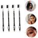Balacoo 4pcs Two-in-one Eyebrow Pencil Waterproof Eyeliner Lash Tools Eyebrow Makeup Tools Eyebrow Powder - Buy Online on GoSupps.com