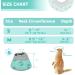 Supet Cat Cone Collar Soft to Stop Licking Cat Recovery E Collar After Surgery Cat Neck Head Cone Alternative for Small Large Cats Kittens Pink (Green S(5"-9")) S(5"-9") Green - Buy Online on GoSupps.com