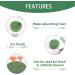 Whonline 9-Piece Round Floral Foam Blocks - 4.72'' Wet and Dry Green Foam for Flower Arrangement and Party Decor - Buy Online on GoSupps.com