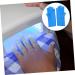 FRCOLOR 1 Pair Fingerless UV Gel Nail Lamp Nail Care Gloves Heavy Duty Protective Shield - Buy Online on GoSupps.com