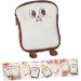 Lurrose Aunt's Towel Storage Bag | Plush Purse for Feminine Hygiene Products | Period Bag with Zipper Closure | Cute and Convenient Storage Solution 15.4X12.2CM - Buy Online on GoSupps.com