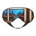 Chicago Reflected Print Double-Sided Eye Mask Soft and Light Blocking for Enhancing Sleep Quality