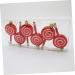 Zerodeko 6pcs Christmas Ornaments Diy Bag Lollipop Pendant Christmas Window Pendant Simulated Lollipop Pendant Holiday Pendant Christmas Tree Decor Accessory Window Trim Candy Dusting Child - Buy Online on GoSupps.com